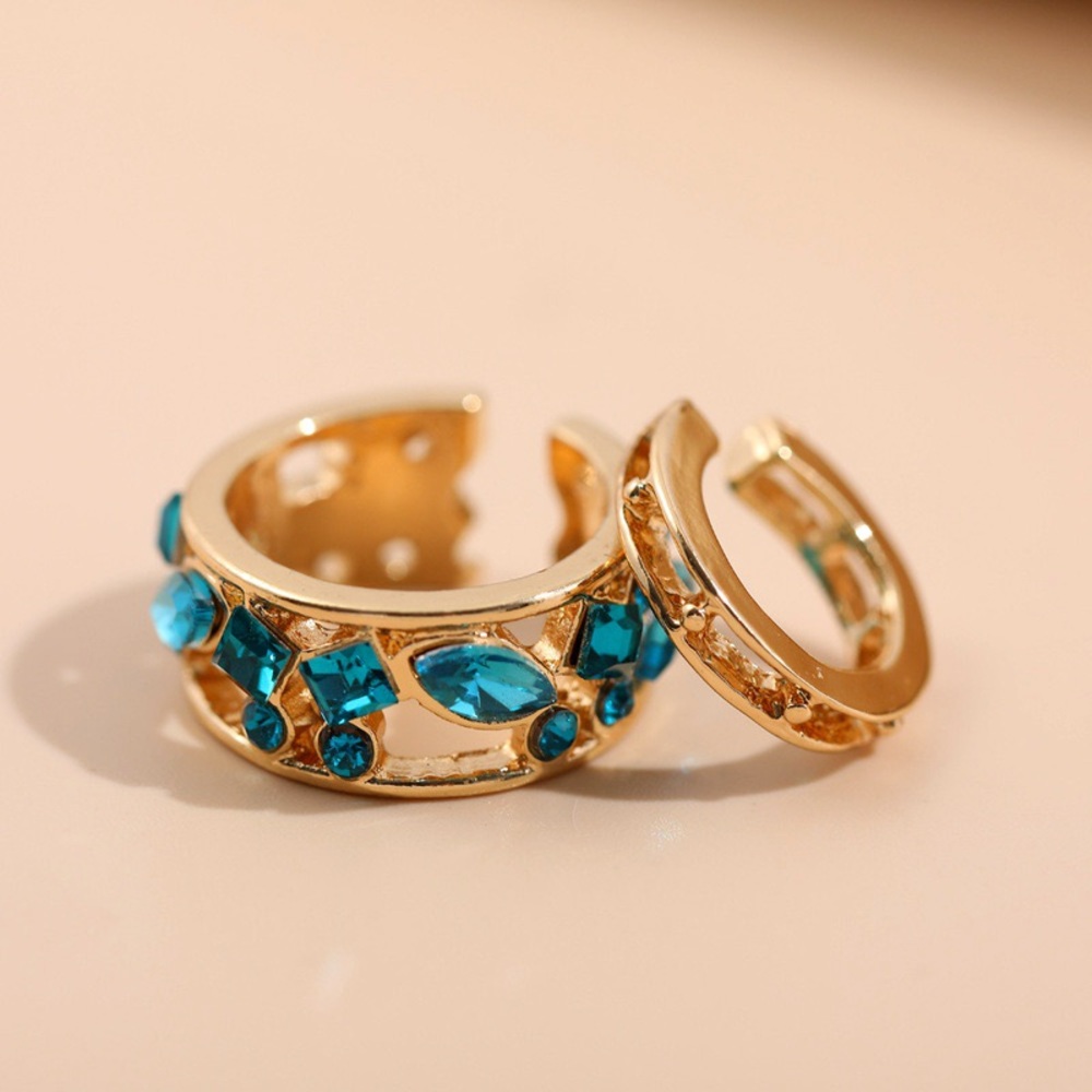 Crystal Earring Cuff Bundle